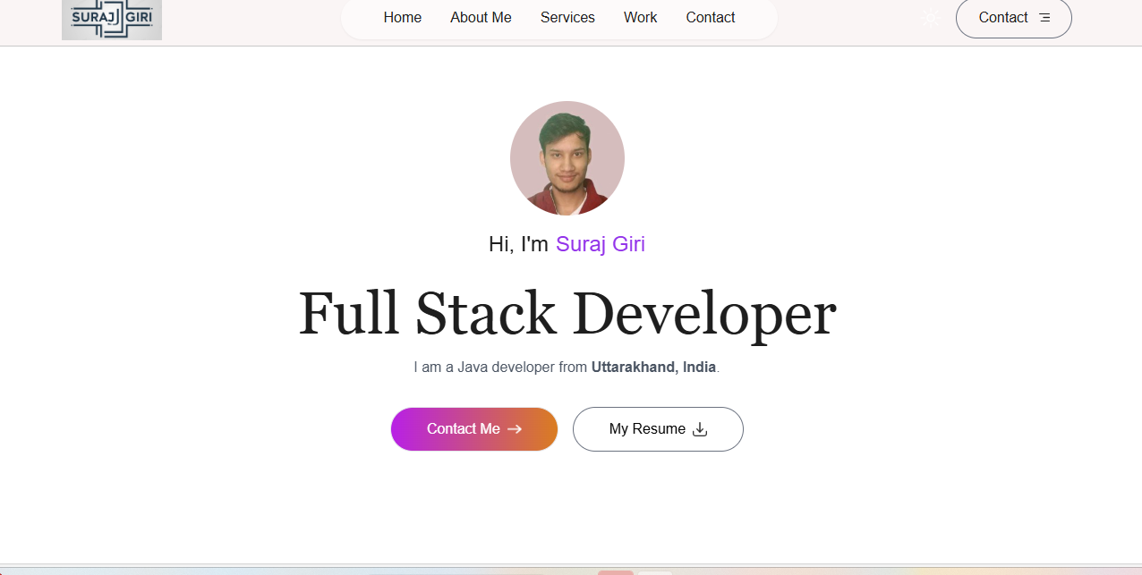 Portfolio Website
